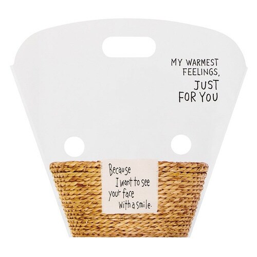 ナチュラルバスケットスタンドバッグ−S 50枚×2