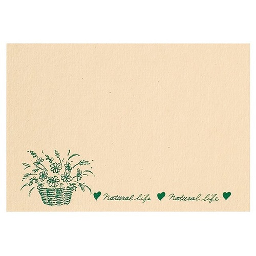 ナチュラルライフショーカード−1 50枚×10