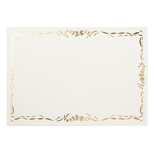 ネームカード/金フレーム−1 20枚×3