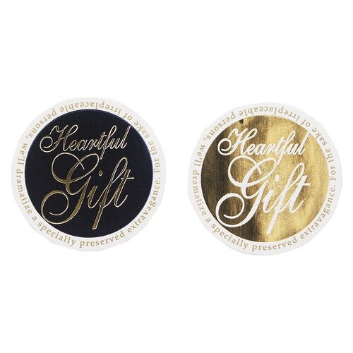 ハートフルギフトシール 60枚×5