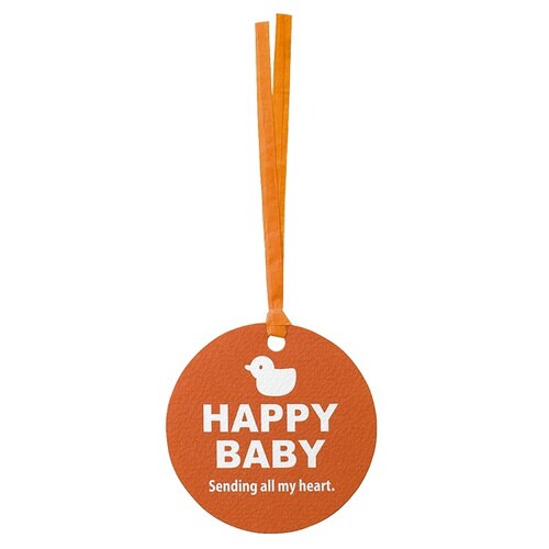 ハッピーベビーギフトタッグ−1 20枚×3
