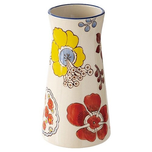 ハンドメイドプリントフラワーベース−10 2個