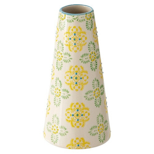 ハンドメイドプリントフラワーベース−6 2個×2