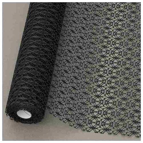 ファブリックレースロール−2/ブラック 1巻×2