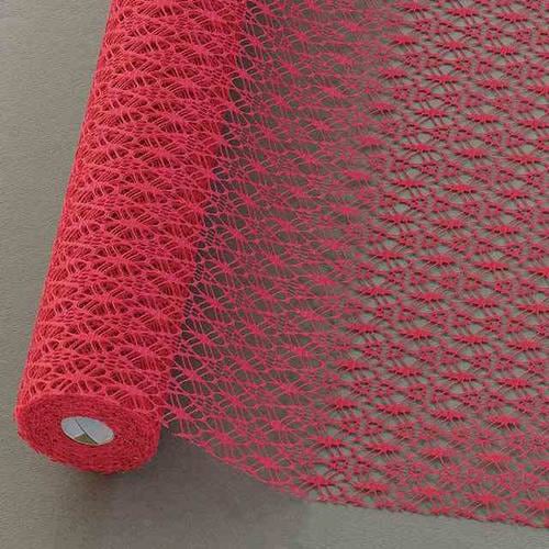 ファブリックレースロール−5/レッド− 1巻×2