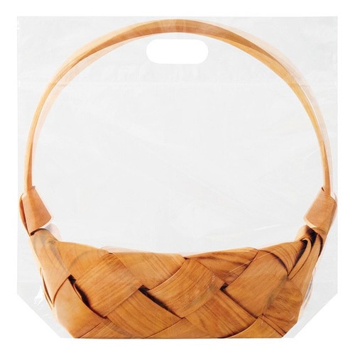 フォトプリントジップ付バッグ/カゴ−L 30枚×2