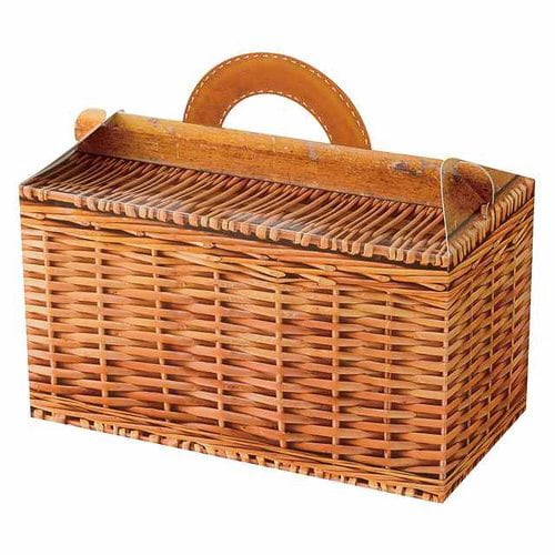 フォトプリントハンドル付ギフトボックス/カゴ−M