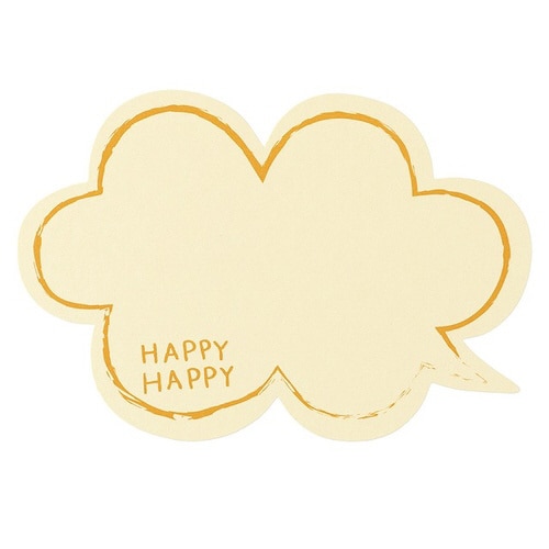 ふきだしPOPカード−2/レモン 50枚×5