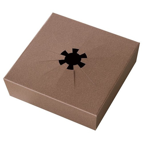 フラワークリアBOXスタンド−ブラウンL10枚×3