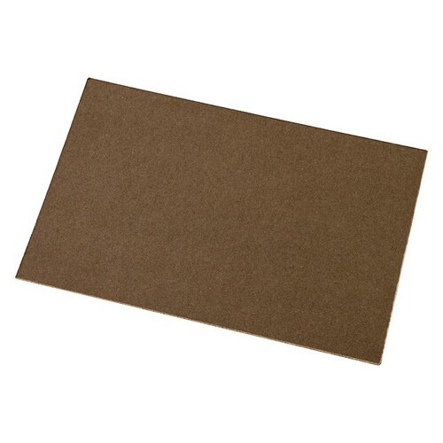 フラワークリアワイドBOXボード−ブラウンS×10