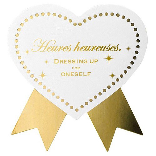 プリティピンクリボン型シール−1 100枚×5