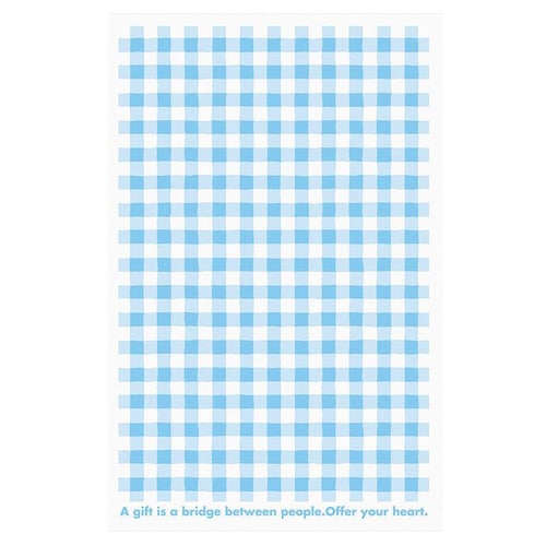 ブルーチェックギフトバッグ−3 100枚×2