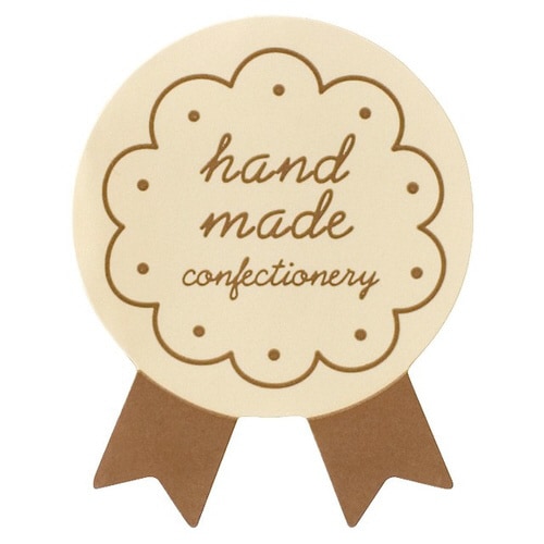 プレーンハンドメイドシール−1 200枚×5