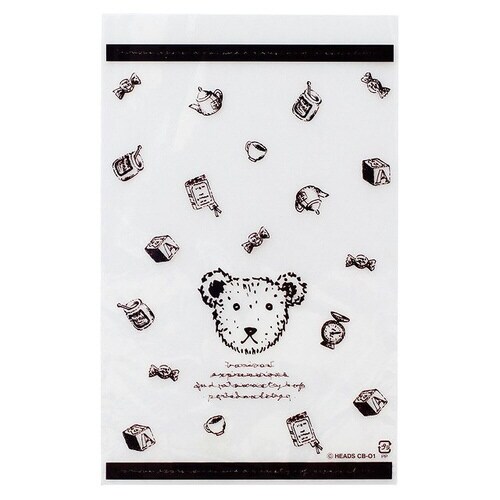 ベアクリアOPPギフトバッグ−1 50枚×10