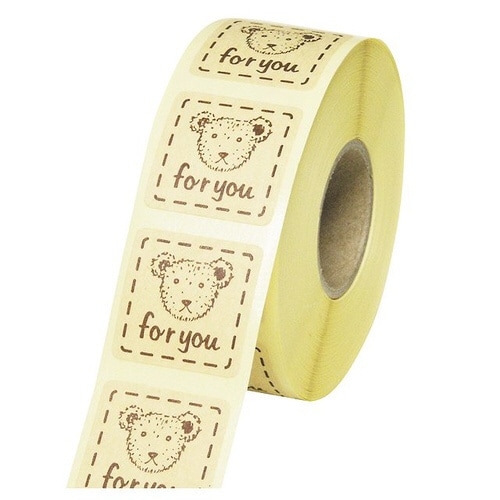 ベアロールシール−2 500枚×3