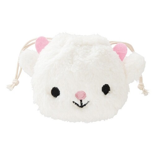 ポップアニマルミニ巾着バッグ/ひつじ−S 10枚