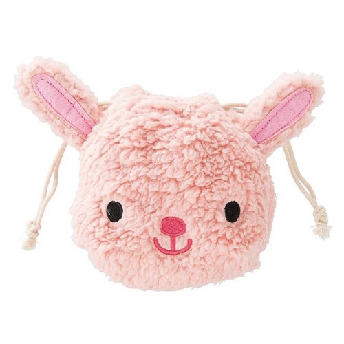 ポップアニマルミニ巾着バッグ/うさぎ−S 10枚