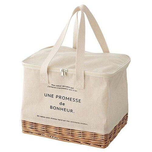 ボヌールカゴ付クールバッグ 2個