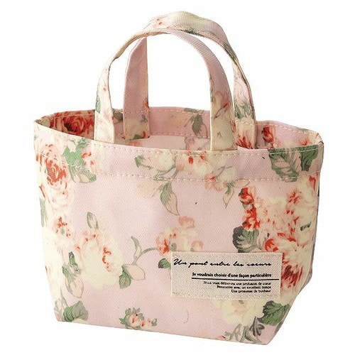 ボンフルールトートバッグ−XS/ピンク 6枚×2