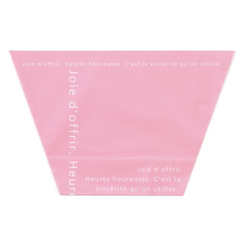 ミルキーポップOPPポットカバー/ピンク−4×2