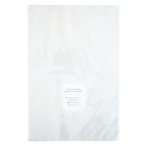 ミントストライプOPPギフトバッグ−2 50枚×3