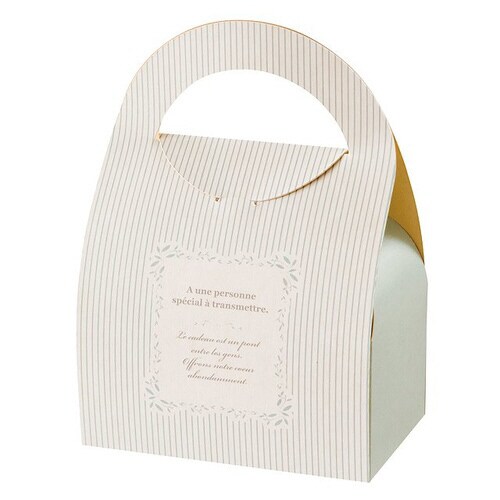 ミントストライプギフトBOXバッグ型−S20枚×2