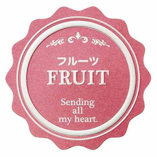 メタリックカラーテイスティシール/フルーツ×10