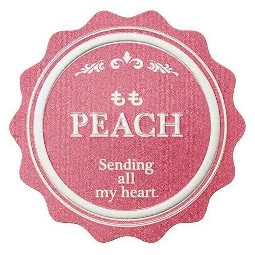 メタリックカラーテイスティシールもも200枚×10