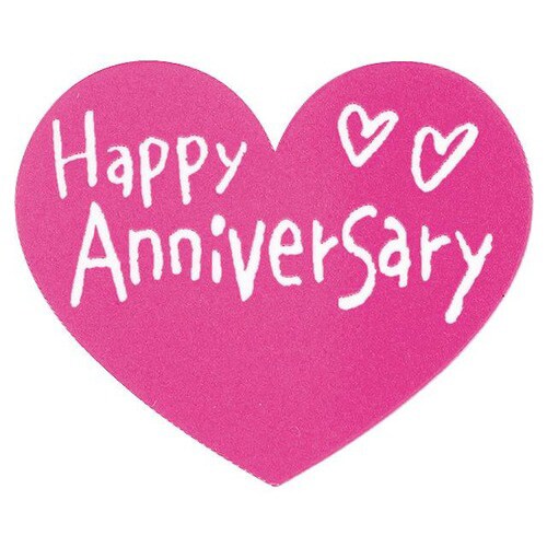 メッセージケーキピック4Anniversary×3