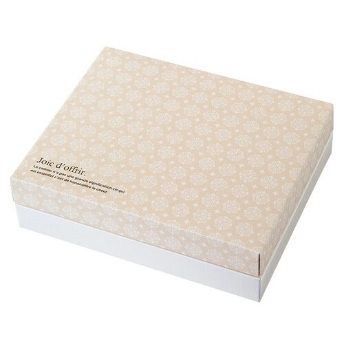 ヨーロピアンギフトBOX/クリーム−SS 10枚