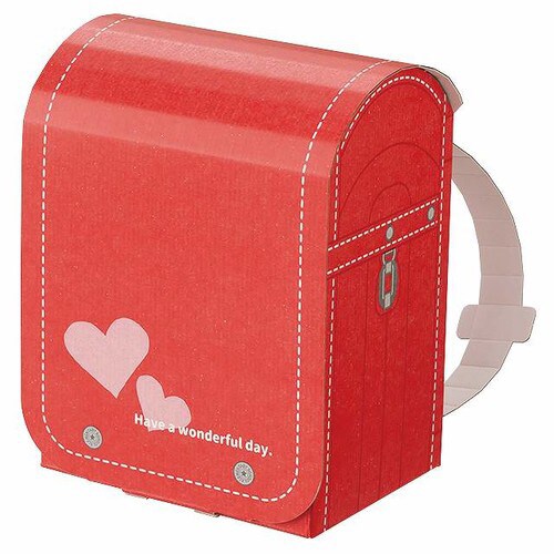 ランドセル型ギフトボックス/ピンク−S 10枚×2