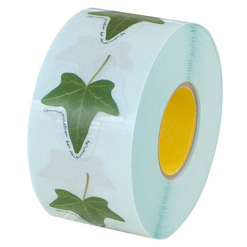 リーフダイカットロールシール−1 500枚×2