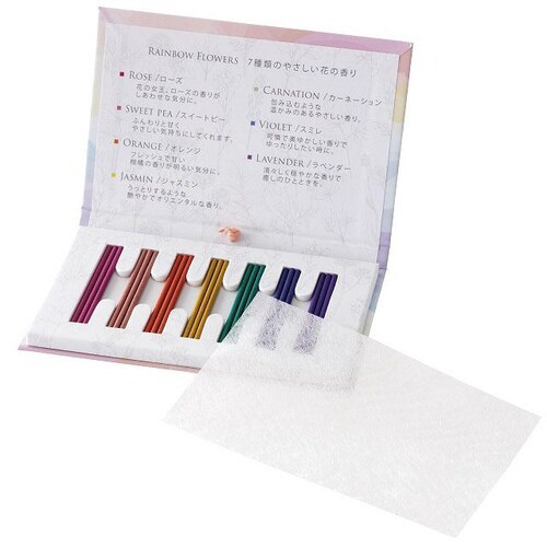 レインボーフラワーズ/インセンス 3セット