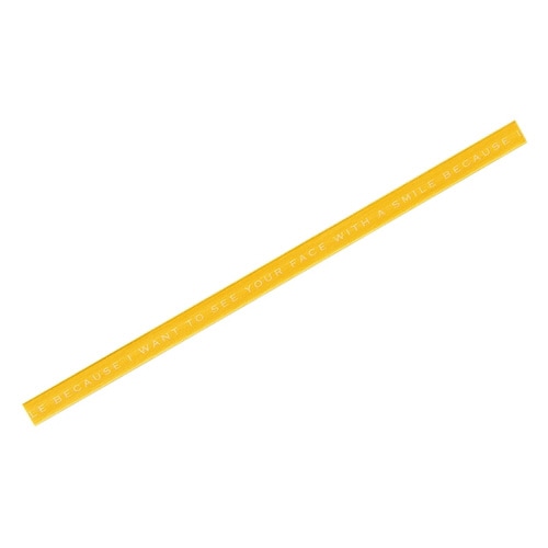 レターワイヤータイ/イエロー 100本×5