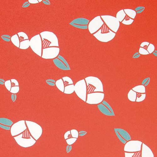 花うさぎ包装紙−2 50枚×2