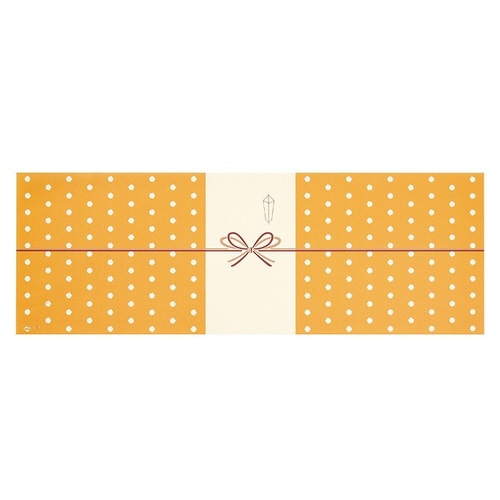 掛け紙横型/和風ドット−1 30枚×3