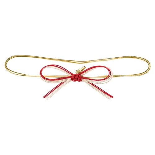 水引アレンジゴムタッグ−3/リボン 10個×2