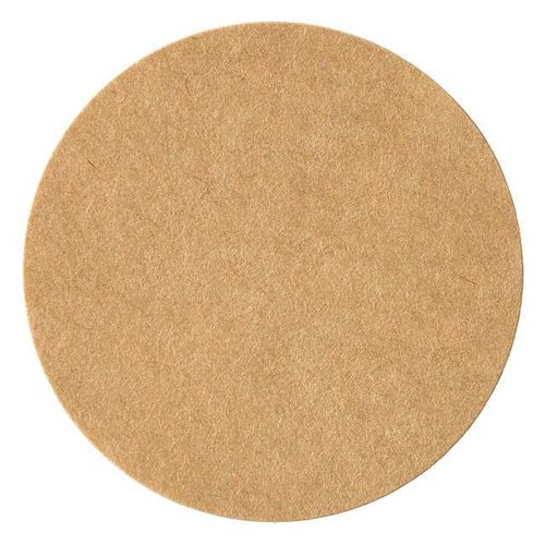 無地クラフトロールシール/円−5 500枚×5