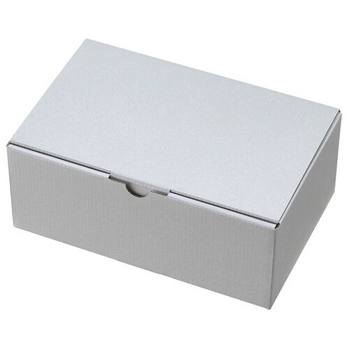 無地シルバーグレーギフトボックス−10 10枚×2