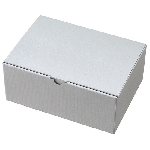 無地シルバーグレーギフトボックス−2 10枚