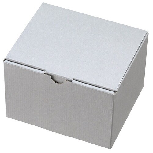 無地シルバーグレーギフトボックス−4 10枚×2