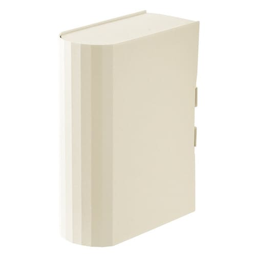 無地ブック型ギフトBOXワイド/オフホワイトS×2