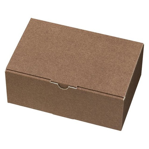 無地ブラウンギフトボックス−10 10枚×2