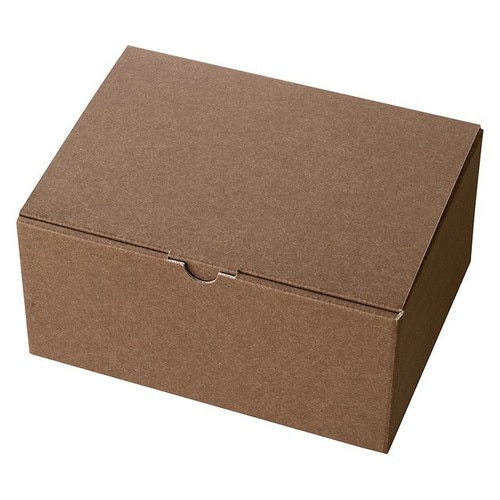 無地ブラウンギフトボックス−3 10枚×2