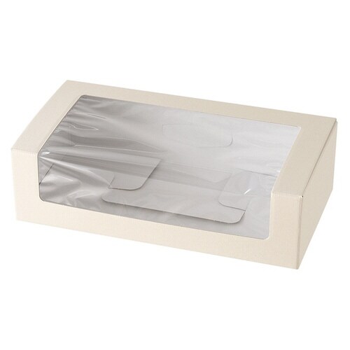 無地窓付ギフトボックス/アイボリー−MW10枚×2