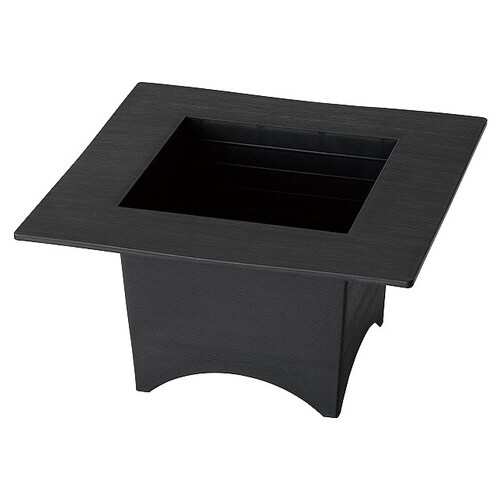 和風アーチスタンドポット/ブラック−L 6個