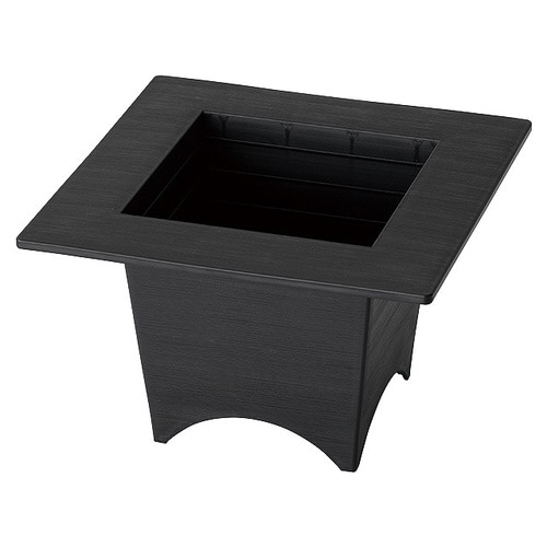 和風アーチスタンドポット/ブラック−M 6個