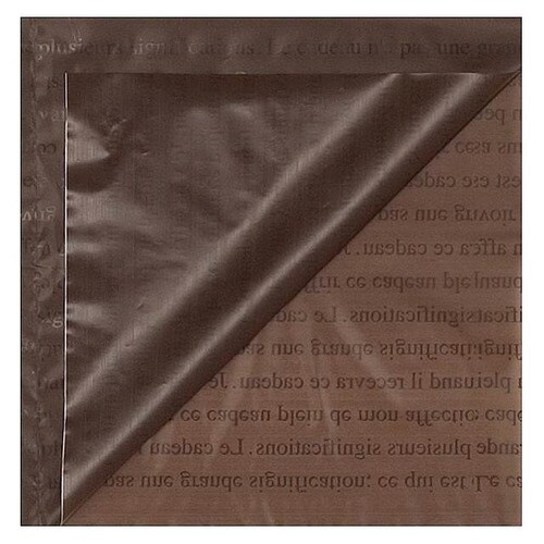 PEスクエアバッグ/ブラウン−S 50枚×5