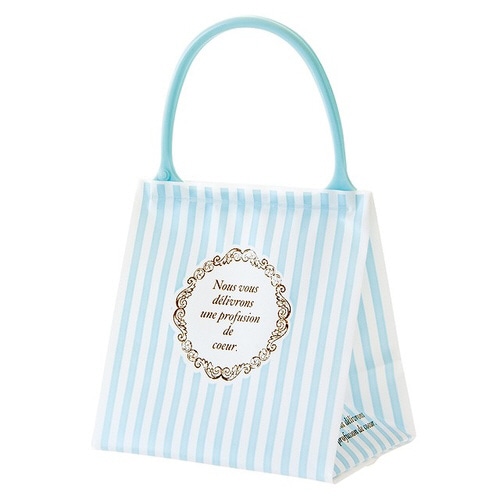 ジュエルストライプギフトバッグ ブルー 20枚×2