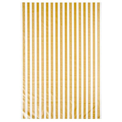 ゴールドストライプギフトバッグ−LL 20枚